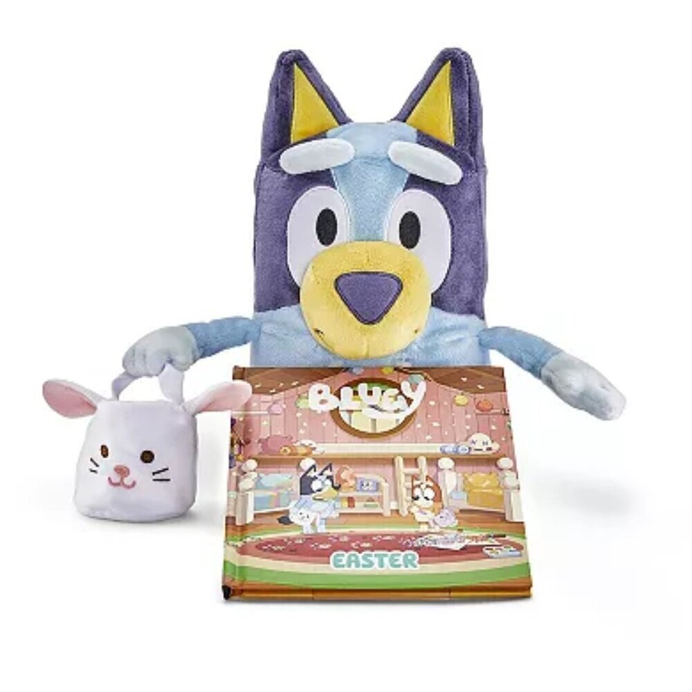 Bluey Easter plush and book new